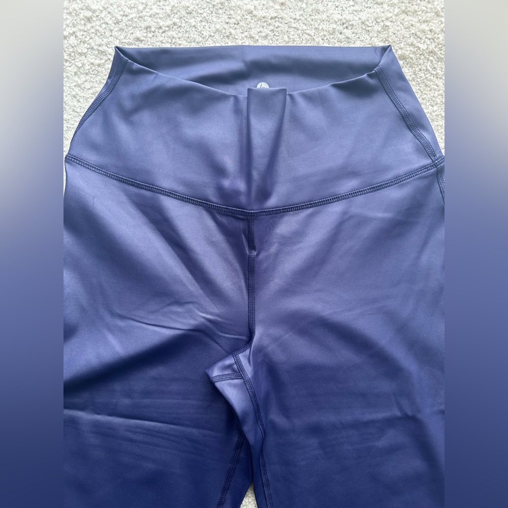 NWT-90 Degree By Reflex Women's Navy Boot Cut Flare Yoga Pants - Picture 2 of 6